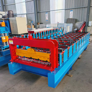 고속 사다리꼴 기와 제조 기계, 공장 베스트셀러로 지붕 시트 제작 가능 - Product Image 1