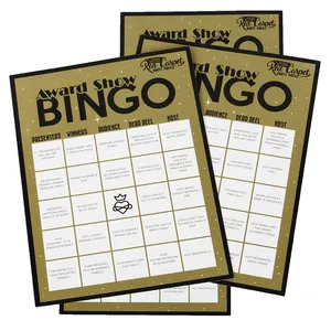 Game Manufacturer Specializing In The Production Can Be Customized BINGO Card