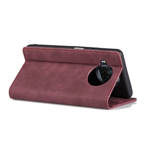 Caseme Retro Cassa di Cuoio Del Raccoglitore Per Xiaomi Mi 10T Lite 10T <span class=keywords><strong>Pro</strong></span> <span class=keywords><strong>Redmi</strong></span> K30S Nota <span class=keywords><strong>9</strong></span> <span class=keywords><strong>Pro</strong></span> 9S di Lusso di Vibrazione Del Basamento Della Copertura Della Pelle - Product Image 6