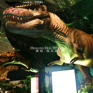 Parc de dinosaures jurassiques 2023, décoration de terrain de jeux, dinosaure animatronique - Product Image 6