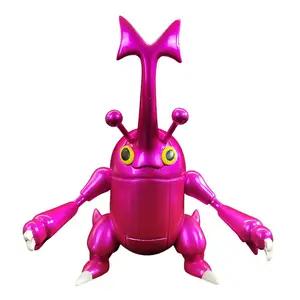 OEM Creative Resin Red Frog Figurine Cute Polyresin Decoration Frog Statue Desktop Ornaments Collect Home Decoration