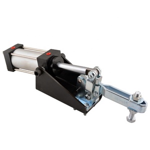 HS-10247-A Air Toggle <span class=keywords><strong>Clamp</strong></span> CNC Pneumatic <span class=keywords><strong>Clamp</strong></span> Kapasitas Penahan 450kg/990LB Inlet G1/8'' Kualitas Tinggi Pengiriman Cepat OEM ODM - Product Image 2