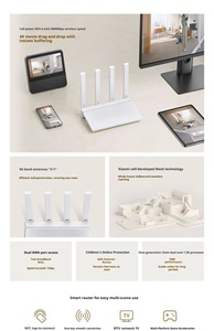 Router Mijia Xiaomimi de 3600 Mbps de Doble Banda con 4 Antenas, Router Wifi OpenWrt, Wi-Fi <span class=keywords><strong>7</strong></span>, Velocidades de Red Rápidas, Dispositivos Wifi. - Product Image 2