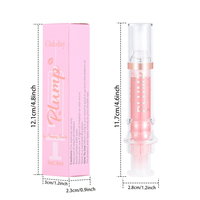 Clubday Gloss à lèvres professionnel hydratant, transparent, scintillant, repulpant, 6ml