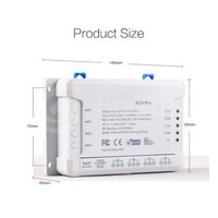 Sonoff saklar Timer Remote Control 4ch Pro R3, rumah cerdas 4 arah WiFi