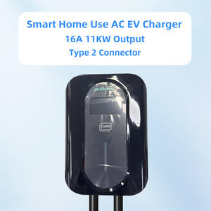 เครื่องชาร์จเต้าหู้ใหม่32A 22Kw 11KW เครื่องชาร์จ11KW Evse Type2 AC ติดผนัง3เฟส32A 16A กล่องติดผนัง - Product Image 4