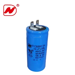 Condensador generador de oxígeno CBB60, 450V, 8UF, 10UF, 12UF