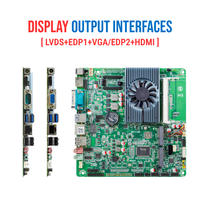 Nouvelle carte mère industrielle Mini ITX Intel Core I5-4300U I5-5300U I7-5600U DDR3 SO-DOMM JCOM Hardware Watchdog GPIO Mini PCIe