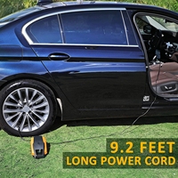 Compresseur d'air portable électrique numérique 12V 150 PSI pour pneus et autres articles gonflables, avec écran LED, pour vélos, ballons, pneus de voiture