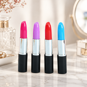 Gran Variedad de Modelos, Bolígrafo Novedoso <span class=keywords><strong>con</strong></span> Forma de Lápiz Labial de Plástico de 1.0 mm, Mini Bolígrafo <span class=keywords><strong>con</strong></span> Logotipo para Regalo - Product Image 2