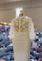 Robes d'été sexy grande taille pour femmes, vente en gros à bas prix, fournisseur de vêtements en stock mixte aléatoire transfrontalier