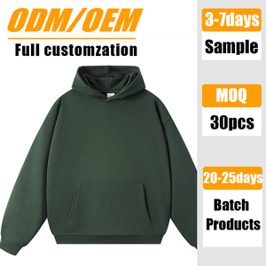 Sweat-shirts en molleton de coton lourd de 400 g en gros, coupe ample, logo personnalisé, sweat-shirt pour homme de haute qualité - Product Image 1