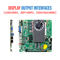 Nouvelle carte mère industrielle Mini ITX 6 ports COM RS485 RS422 avec Watchdog matériel GPIO, processeur Intel Core i5-3210M 2310M, DDR3 SO-DIMM, Mini PCIe