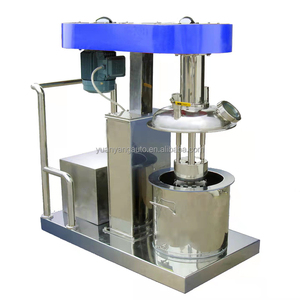 Mezcladora de Pintura de 1000L con Canasta, Molino de Canasta de Velocidad Variable con Elevación Hidráulica de 37KW para Pasta de Color/Tinta de Impresión/Pigmento - Product Image 4
