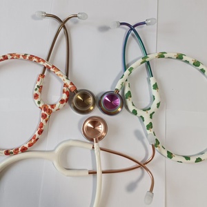 Regenbogen Gold Rohr Krankens ch wester Zubehör ähnliche Stethoskop <span class=keywords><strong>Litmann</strong></span> klassische III Stetoskop profession elle estetoscopio medico - Product Image 2
