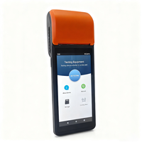 Nouveau terminal de point de vente portable avec système Android 14.0, impression thermique 58 mm, adapté pour les commandes en restaurant