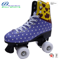 Chaussures de patinage à roulettes personnalisées à la mode acceptables chaussures de patins à roulettes pour enfants