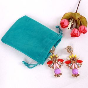 Sac à cordon en daim réutilisable de haute qualité, pochette cadeau en velours pour bijoux, montres, bagues, écouteurs, coiffes et emballages - Product Image 6