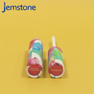 Boîte cylindrique en carton écologique personnalisée pour cosmétiques artisanaux, tube en papier pour brillant à lèvres, cosmétique personnel - Product Image 3