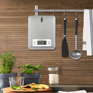 Approvisionnement <span class=keywords><strong>d</strong></span>'usine à bas <span class=keywords><strong>prix</strong></span> plate-forme lisse bonne qualité balance électronique de pesage alimentaire balance de cuisine numérique avec trou à la main - Product Image 2