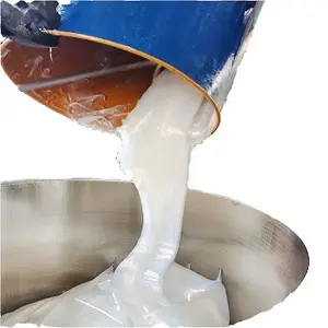 Borracha de silicone líquido fornecedor, venda quente tipo de condensação molde de borracha de silicone com material elástico de molde