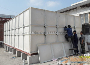 Tanque de Almacenamiento de Agua Subterránea de 20000 Galones, Tanque de Agua Modular de Fibra de Vidrio GRP en Venta - Product Image 4