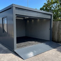Maisons préfabriquées durables et personnalisables avec un toit en acier galvanisé robuste - Installation rapide pour garage, abri de voiture et zone de stationnement