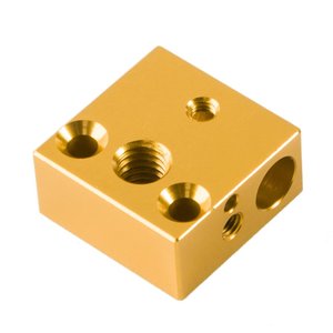 Ur Elk-Bloque de calentador de aluminio para impresora 3d, pieza para extrusora MK7 MK8 CR-10/CR-10S S4 S5,<span class=keywords><strong>Ender</strong></span> 3/<span class=keywords><strong>Ender</strong></span> 3 <span class=keywords><strong>Pro</strong></span> Series - Product Image 1