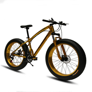 Bicicleta de Montaña para Adultos con Llantas Gruesas de <span class=keywords><strong>26</strong></span> Pulgadas, Cuadro MTB, Bicicleta para Nieve, Color Amarillo, 1 Pieza, Personalizable - Product Image 2