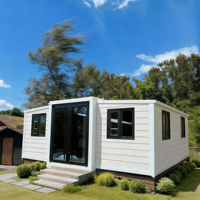 Maison Modulaire Préfabriquée de Luxe en Conteneur 20ft 40ft, Maison Mobile en Kit pour un Usage Moderne et Professionnel