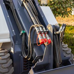 Gratis ongkos kirim!! Penjualan langsung 4 roda pemuat teleskopik untuk diesel pertanian 2 Ton Mini pemuat depan teleskopik - Product Image 3