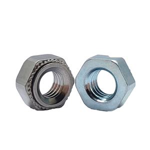 Thép không gỉ hình lục giác Vòng Nut BOBS-M3M4M5M6M8-1/2 Carbon thép mạ kẽm Nut với Hex đầu - Product Image 1