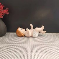 Petites Décorations Religieuses Saint Enfant Ornement Bébé Jésus Résine Manger Saint Figurine