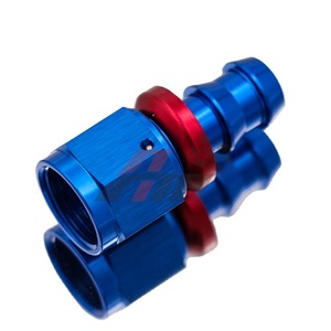 Fabrika uydurma alüminyum hidrolik hortum adaptörü itme kilidi AN4 anan8 AN10 AN12 AN16 AN20 boru bağlantı parçaları - Product Image 4