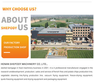 Shepody เครื่องปรุงรสอาหารทอดทำจากสเตนเลสสตีลมันฝรั่งทอด<span class=keywords><strong>ไก่</strong></span>ข้าวเปลือกหมู - Product Image 5