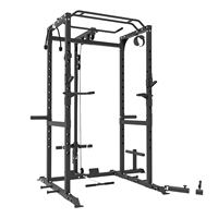 Equipo de Gimnasio Multifuncional Comercial Power Rack |   Máquina de Entrenamiento Multifuncional Smith Squat Cable Crossover de Acero de Alta Calidad