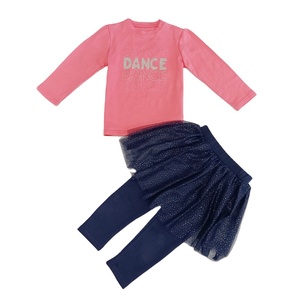 Ensembles de vêtements pour bébé fille tendance, vêtements pour enfants, 100% coton, ensemble de vêtements pour bébé 2 pièces pour porter à l'extérieur, ensembles pour enfants - Product Image 3
