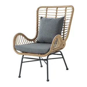 Hot Sale garden outdoor furniture Rattan Mesh Outdoor Garden Chairs Leisure Rattan Chair