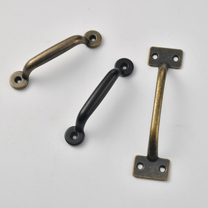 Furniture Handle Bar Zinc Alloy Antique Bronze <b>Black</b> Cabinet Drawer Wooden <b>Door</b> Minimalist Durable - Product Image 2