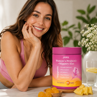 GMP Fast OEM Étiquette personnalisée Complément alimentaire à base de plantes pour adultes Soutien immunitaire Santé hormonale et intestinale Extrait d'ananas Gommes probiotiques HACCP