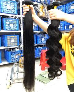 Mechones de pelo liso brasileño, pelo Natural ondulado, gran oferta - Product Image 5