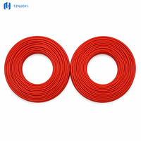 Câble en caoutchouc silicone à 3 conducteurs résistant aux hautes températures, diamètre extérieur 4,5 mm, fil électrique flexible pour élément chauffant