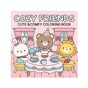 Libro para Colorear Cozy Friends A5 con Encuadernación en Espiral para Adultos y Niños, Impresión Personalizada, Papel de Alta Calidad para Dibujar y Pintar al Mayoreo - Product Image 6