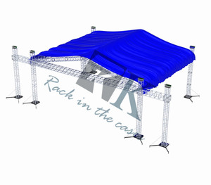 Portable Square Speaker Box Truss Concerts Aluminum Alloy Stage Lighting Events Spigot Truss Heavy Duty - Product Image 2
