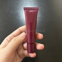 Tubes de baume à lèvres compressibles ISMAN Beauty, tubes en plastique souple vides, logo personnalisé, conteneur d'huile à lèvres, tube de gloss à lèvres, emballage cosmétique 8ml 15ml