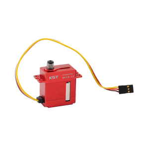 Ventas Calientes KST SV12-12 DC12V Super Alto Voltaje 9.0Kgf.cm 0.10seg/60. Aleación de Aluminio sin Núcleo de 1520Hz para Helicópteros RC y Robótica - Product Image 4
