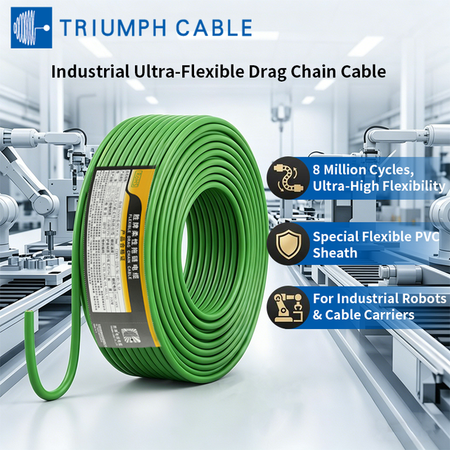 OEM ODM Flexible Cable 3 Core 2.5mm Industrial Super Flexible Servo Cable Drag Chain Cable Braid Shielding Control Cable for CNC