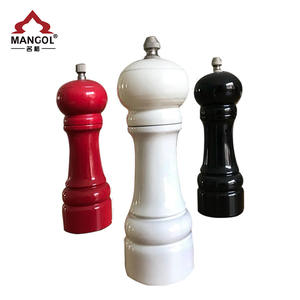 Molinillo de Pimienta Manual Transfronterizo con Cilindro de Vidrio y Tapa Metálica, Botella de Condimento para Cocina MG733D - Product Image 2