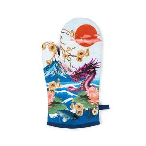 Guanto da Forno Excelsa Fuji in Cotone 32x18 Cm Multicolore - Product Image 1