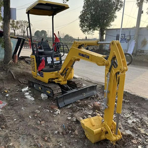 Mini-excavatrice sur chenilles Komatsu PC18MR d'occasion du Japon, de haute qualité, en excellent état, 1,8 tonne, avec moteur, pompe et alternateur. - Product Image 1